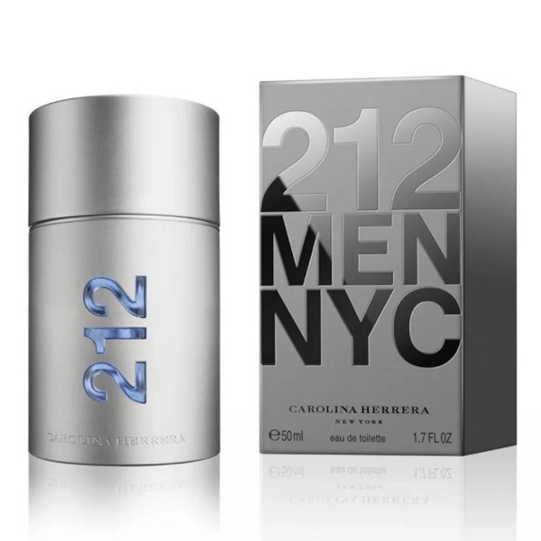 Carolina herrera 212 men eau de toilette 50ml vaporizador