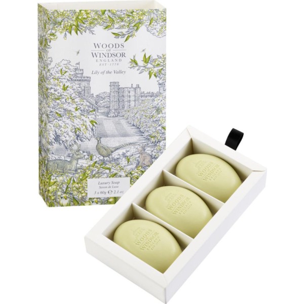 Woods windsor lilly of the valley jabon luxury 62ml